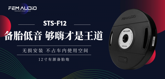 颜值与实力双在线！FEM AUDIO非名音响STS-F12有源备胎炮震撼登场
